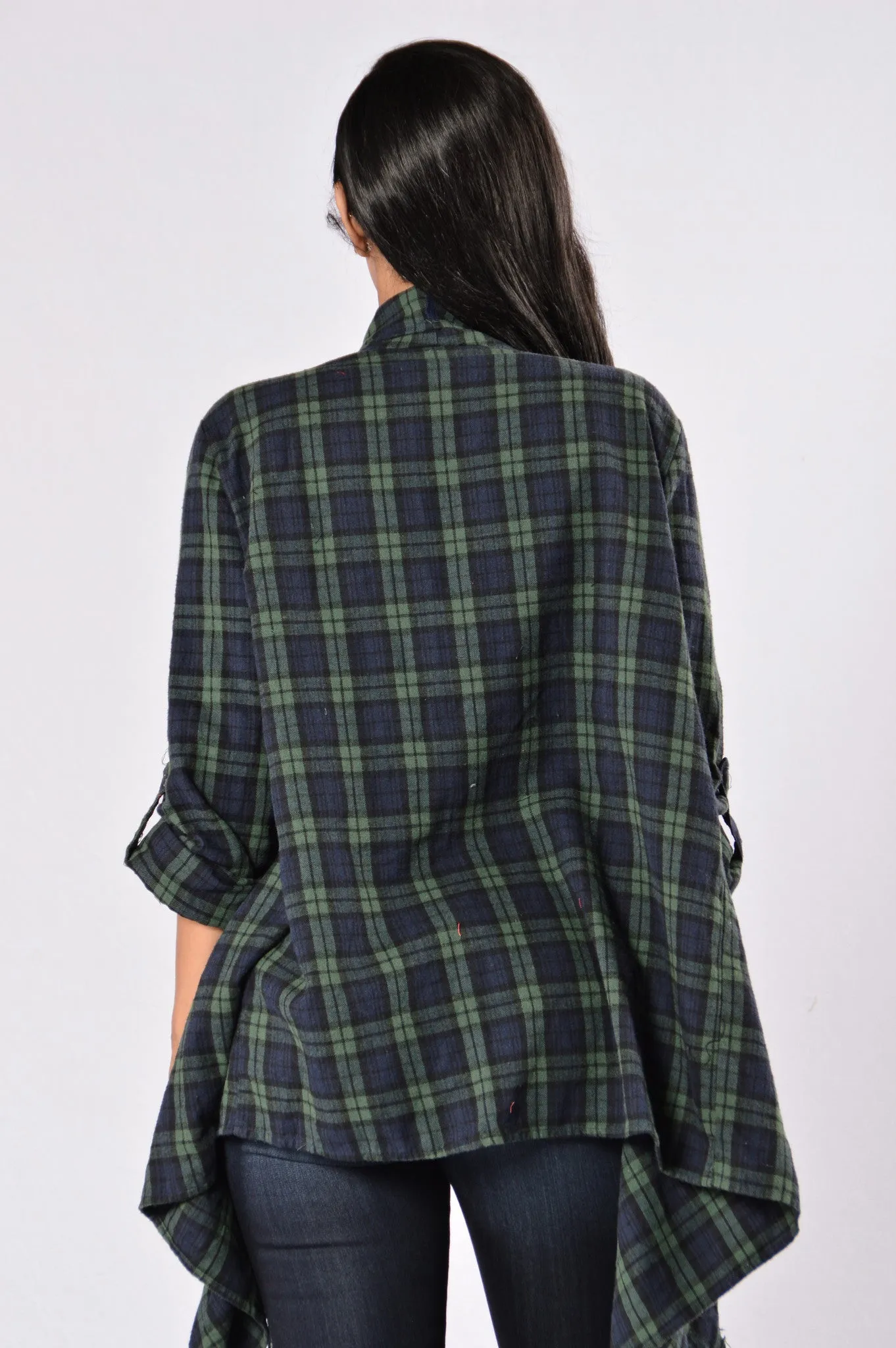 Always In Love Jacket - Green/Navy