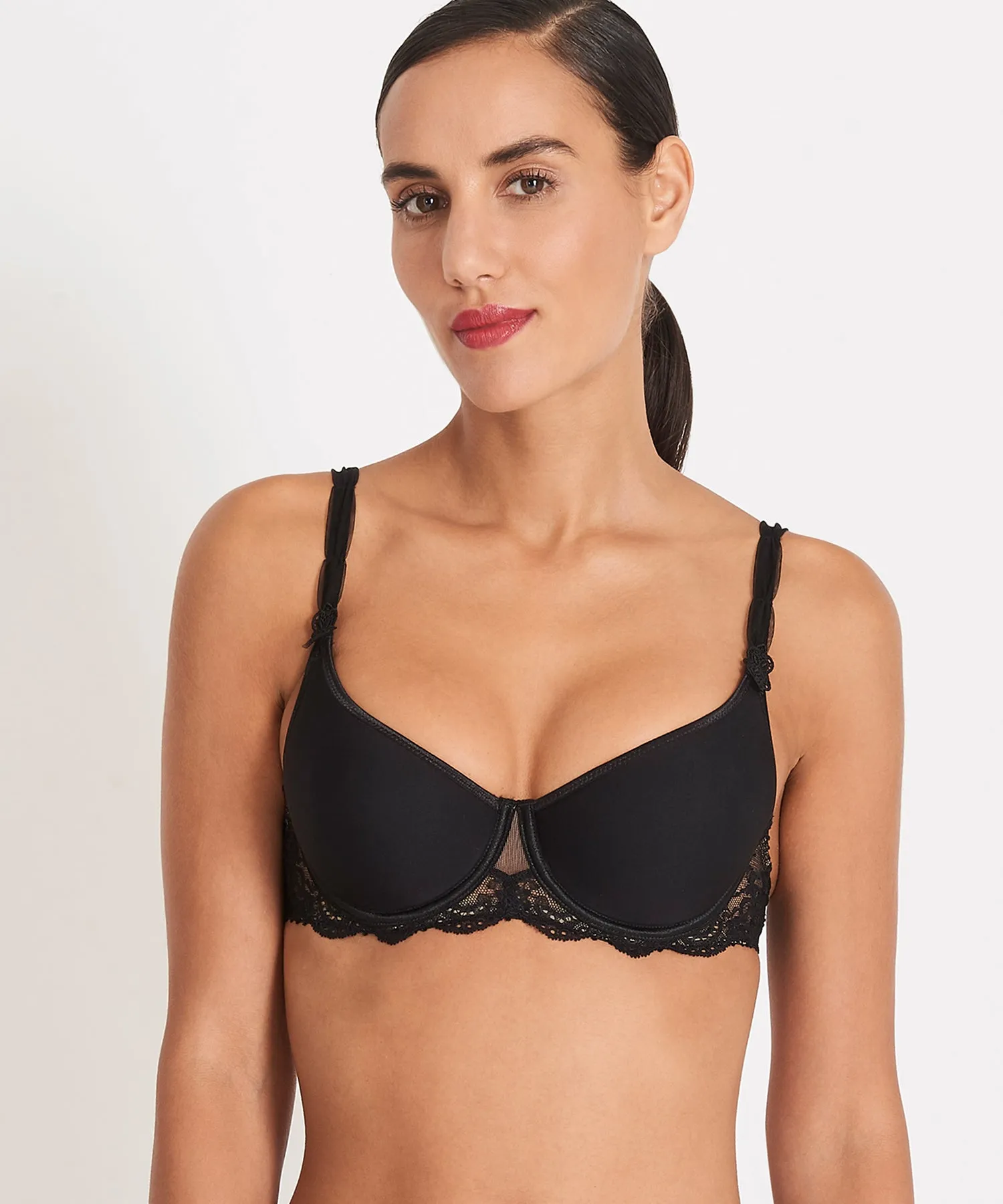 Aubade a L'Amour Black Spacer T Shirt Bra