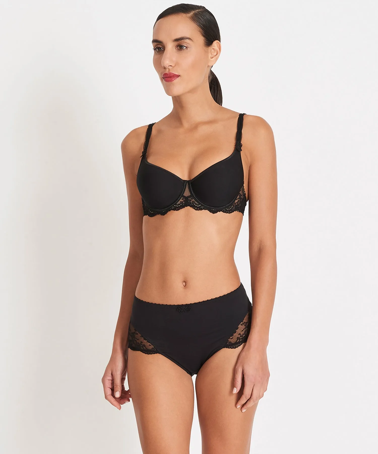 Aubade a L'Amour Black Spacer T Shirt Bra