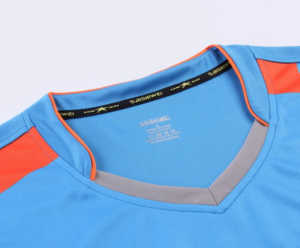 Badminton Volleyball Sportswear Golf Tennis Men sports Table Tennis Quick dry Running Exercise training Shirt