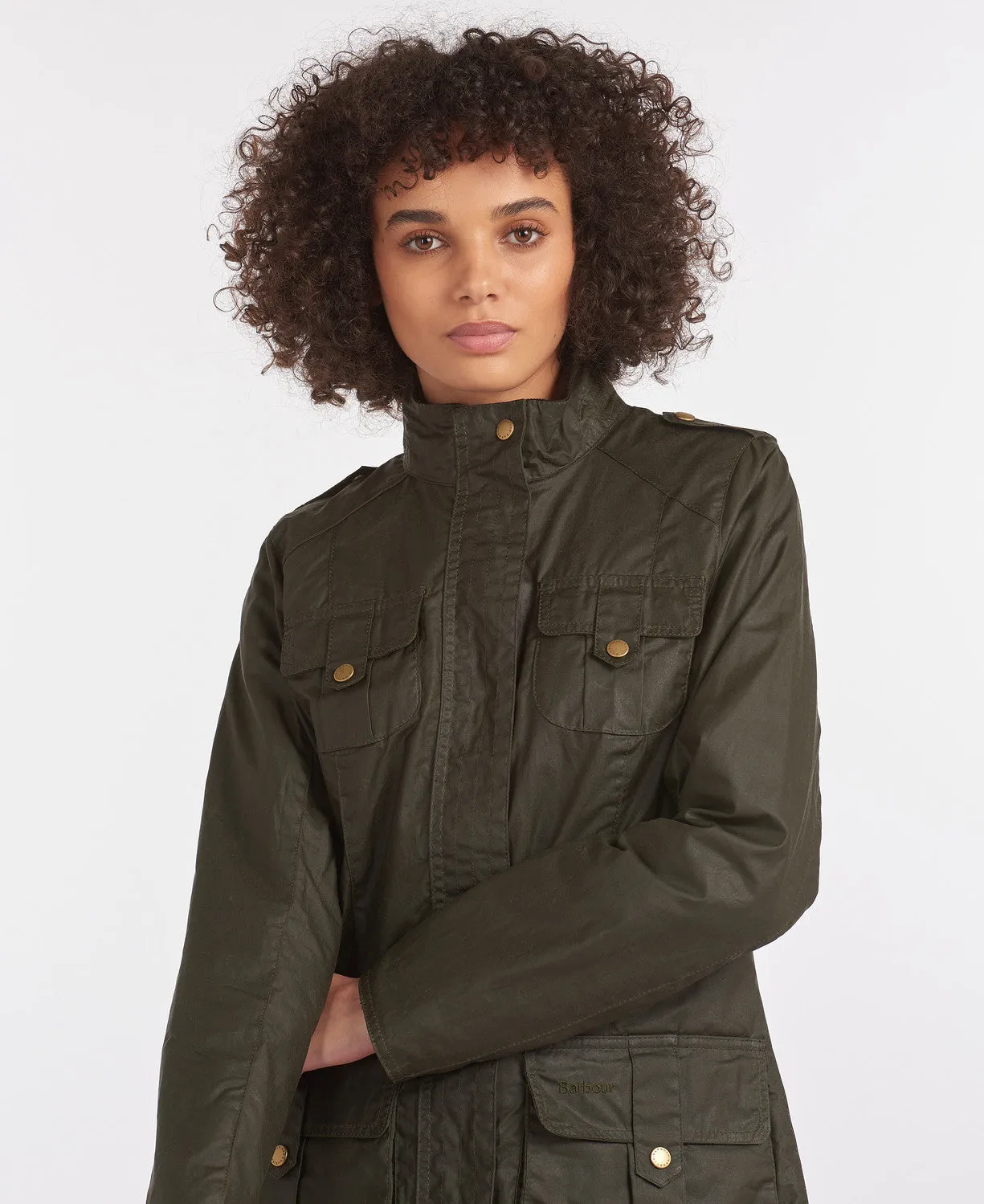 Barbour Defence Lightweight Wax Jacket