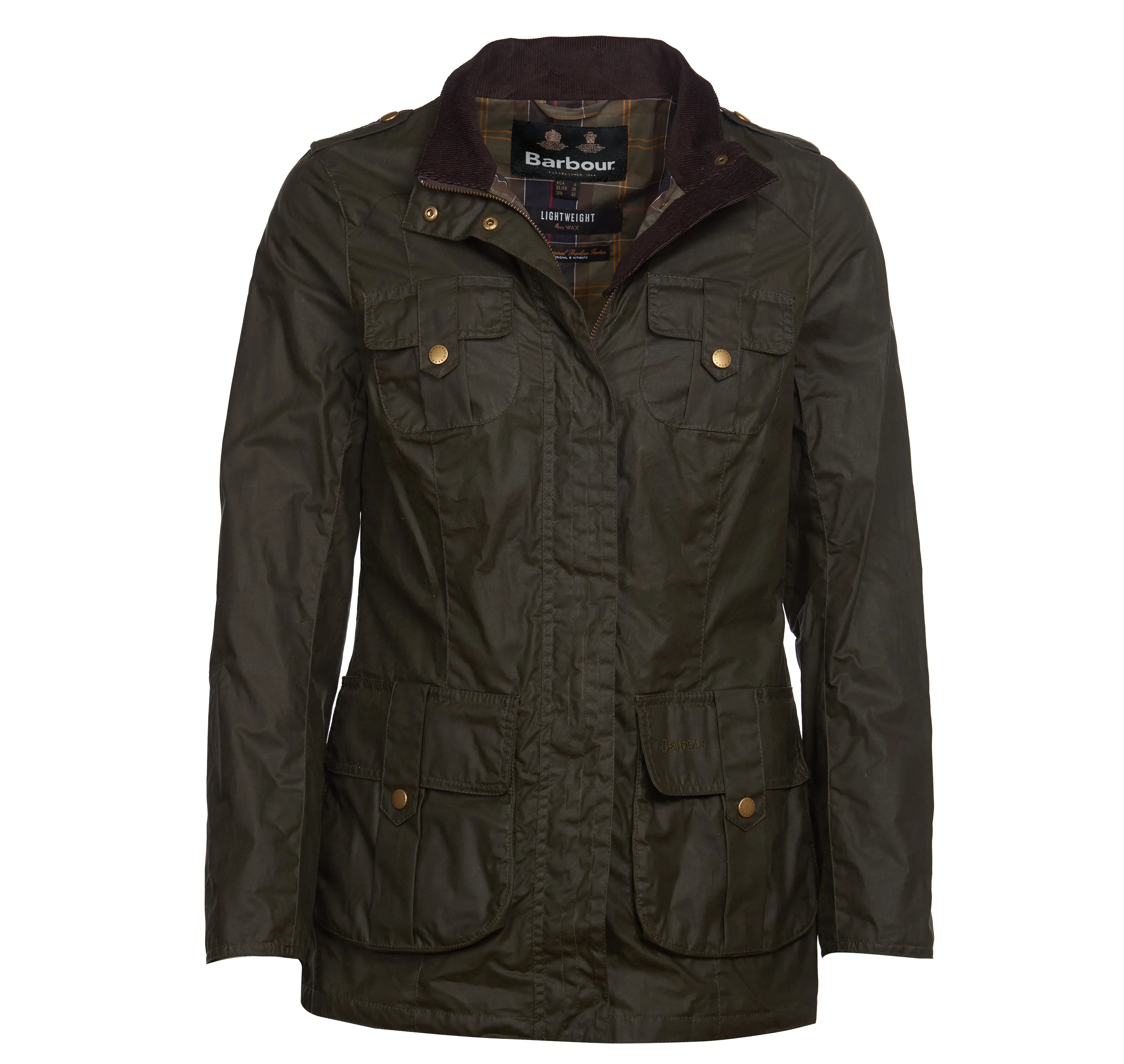 Barbour Defence Lightweight Wax Jacket