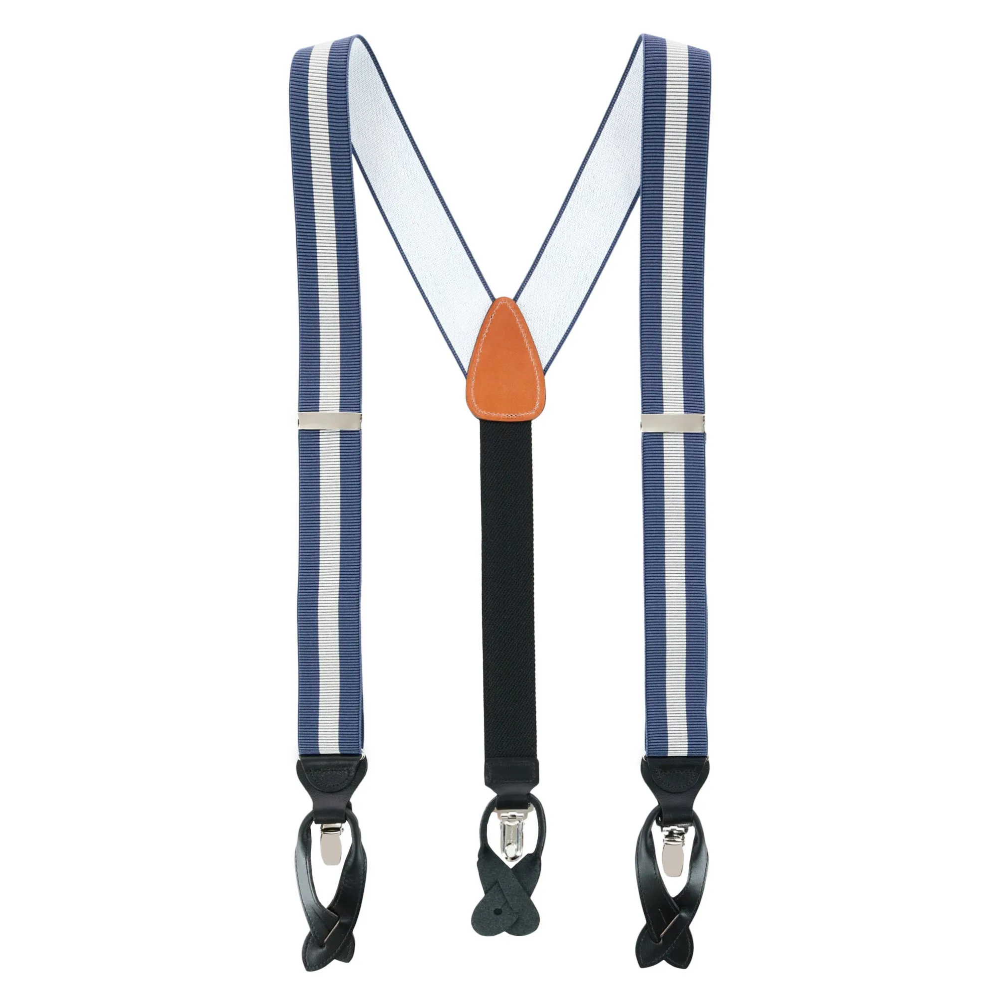 Big & Tall Oliver Stripe Convertible Braces