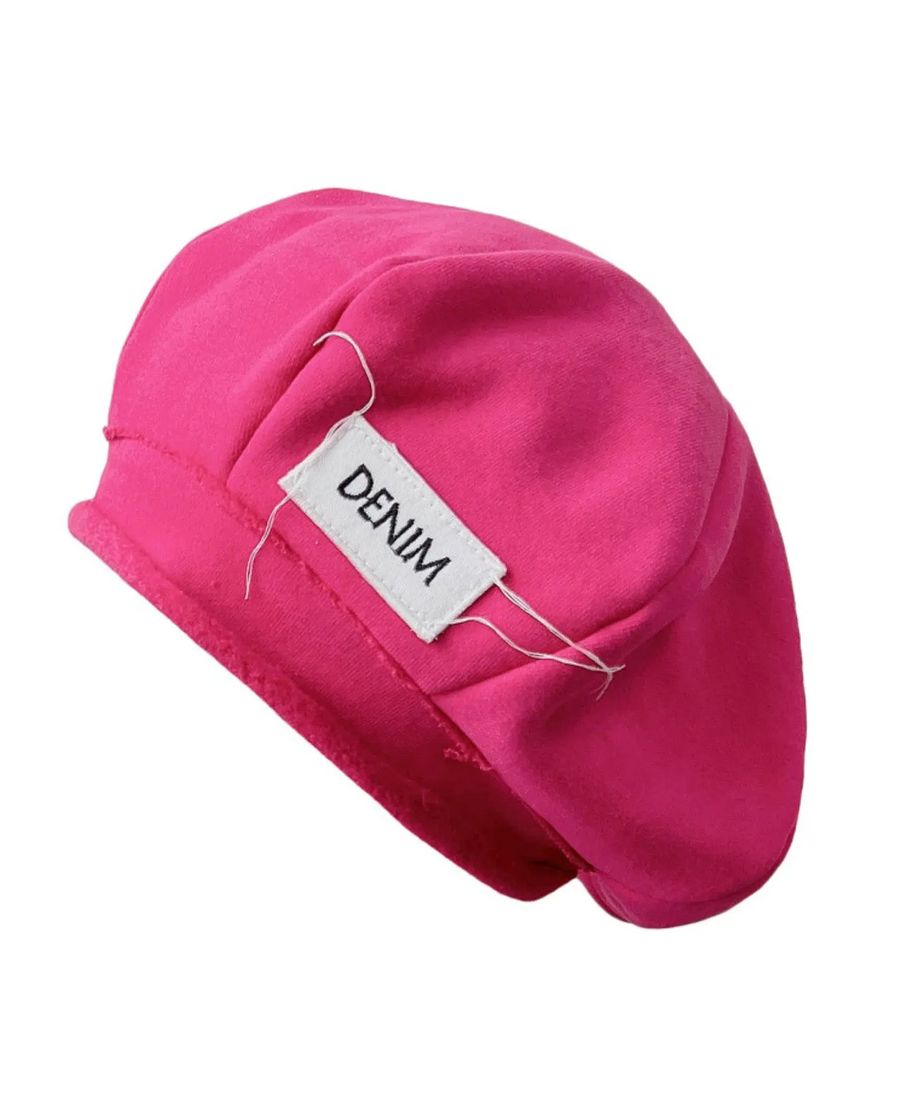 Bohemian Rose Graphic Embroideried Solid Beret Hat LY527