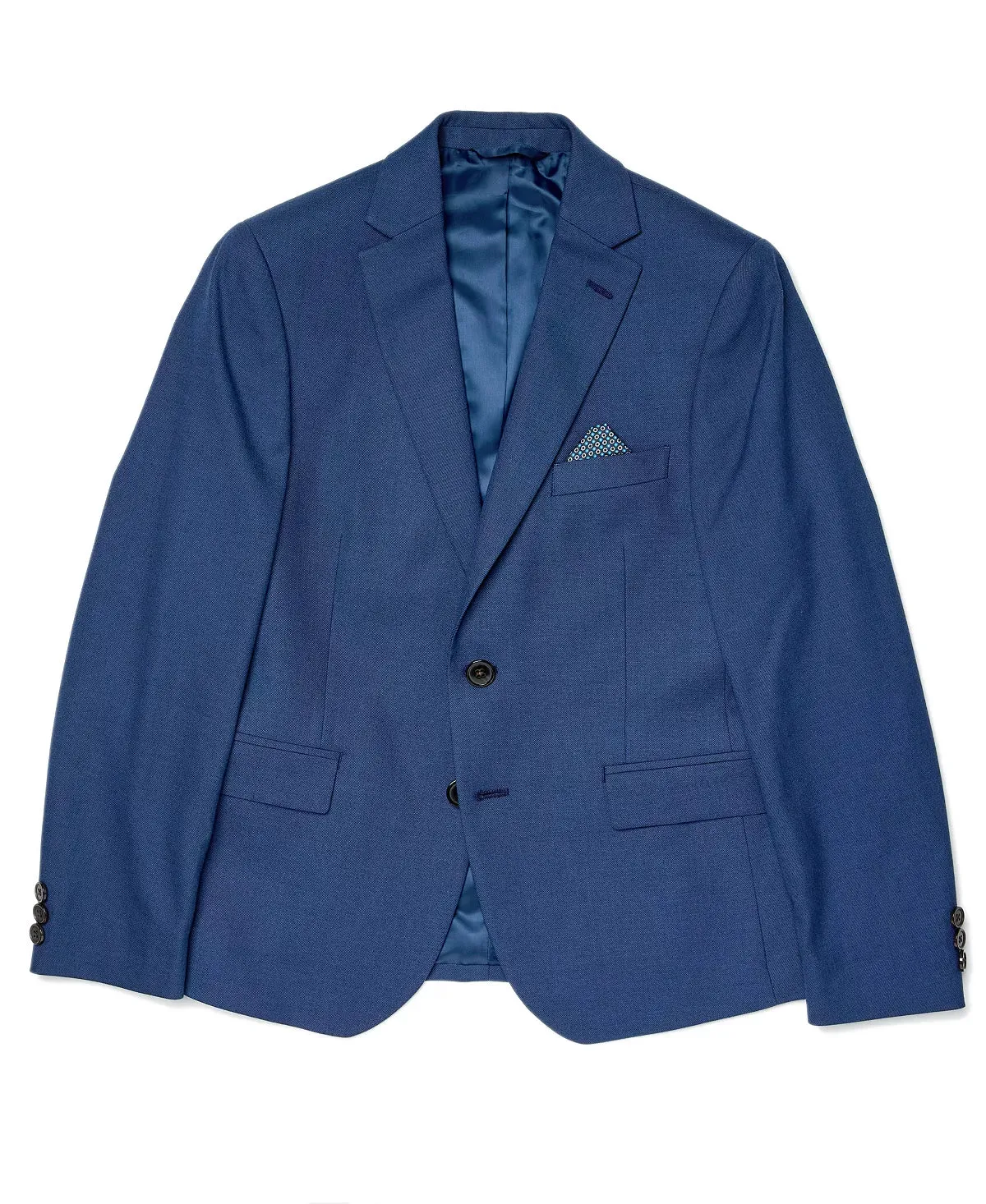 Boy's Bright Navy Stretch Suit