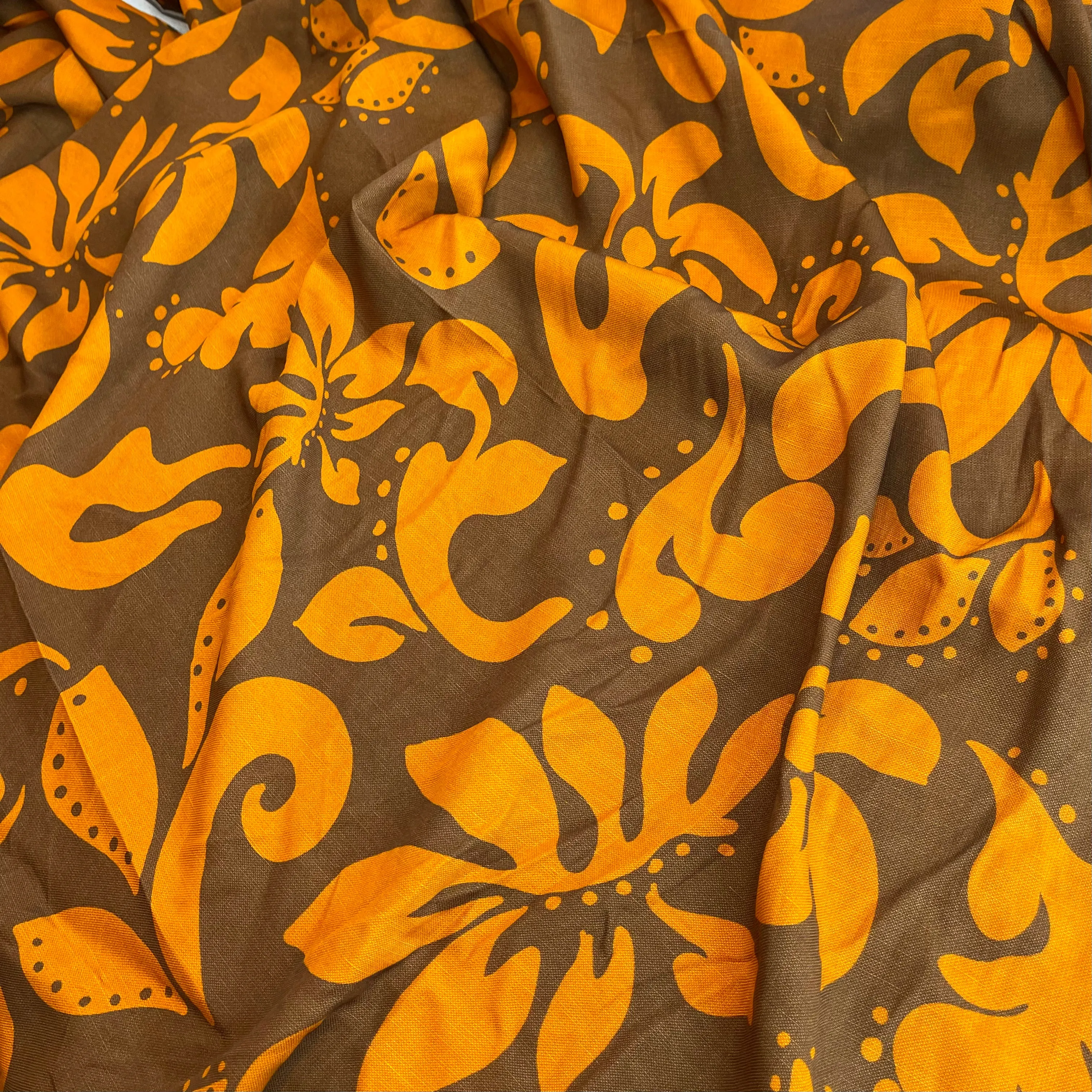 Caramel Spice Heavy Drape Viscose