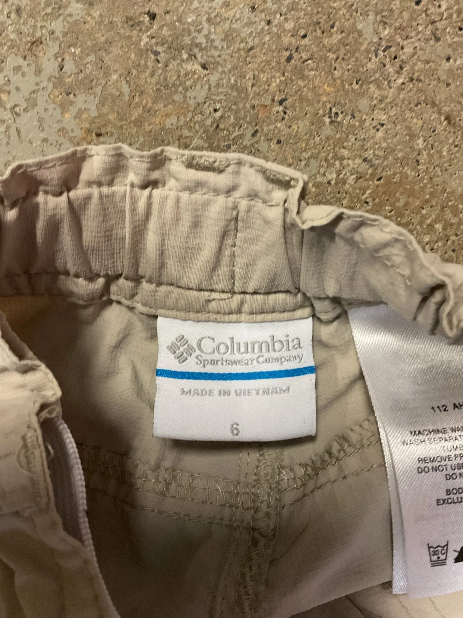 Columbia Convertible Pants Boys 6