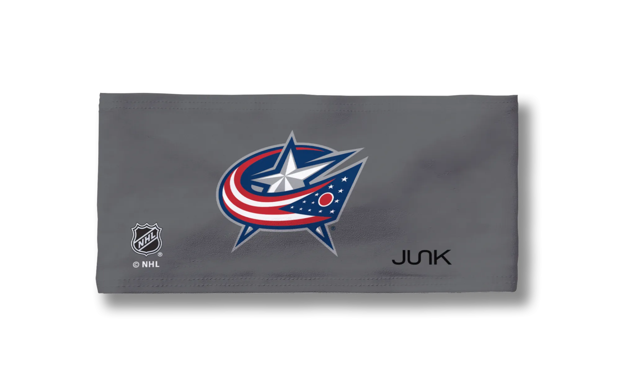 Columbus Blue Jackets: Logo Gray Headband