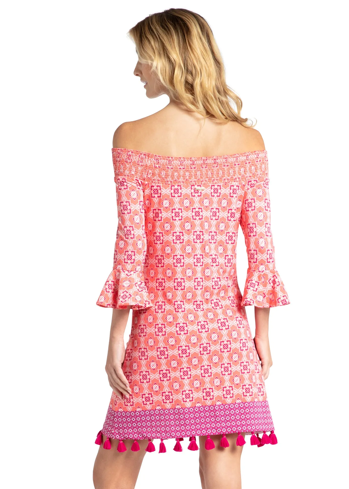 Coral Gables Off The Shoulder Dress