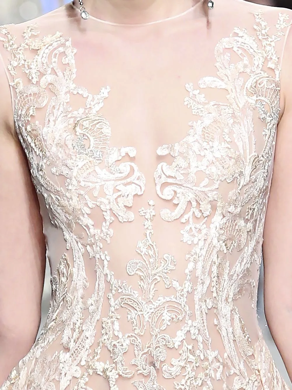 Embroidered Couture Dress