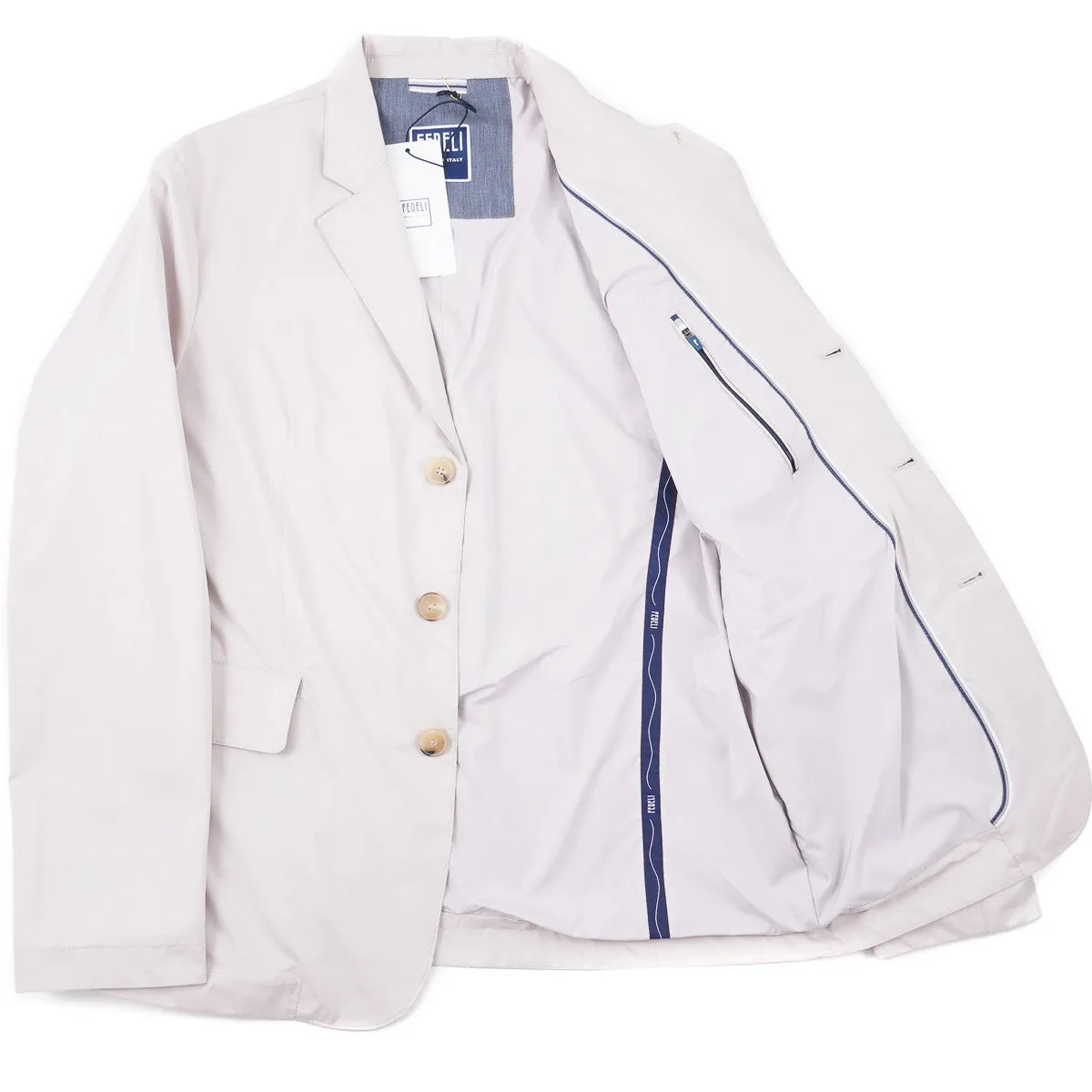 Fedeli Lightweight Tech Fabric Blazer