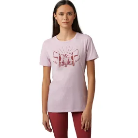 Fox Racing  Womens The Format T-Shirt Short Sleeve Tech Tee Quick Dry Blush