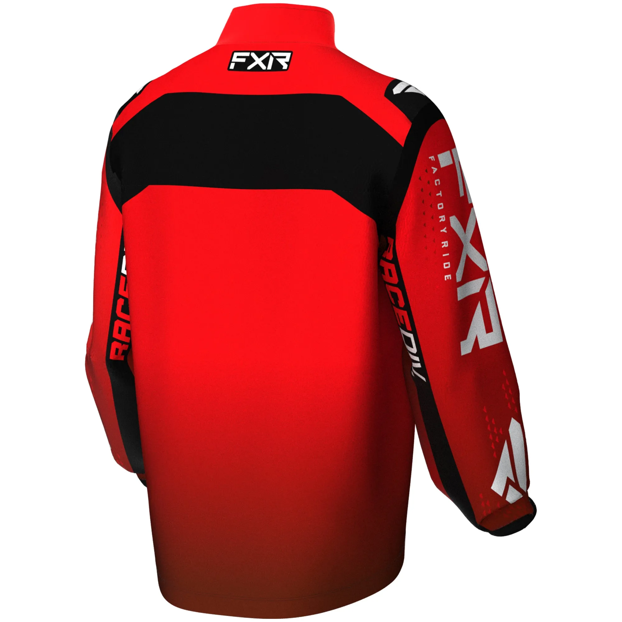 FXR  Mens RR Lite Snowmobile Jacket Lightweight Water Resistant Warm Red Black