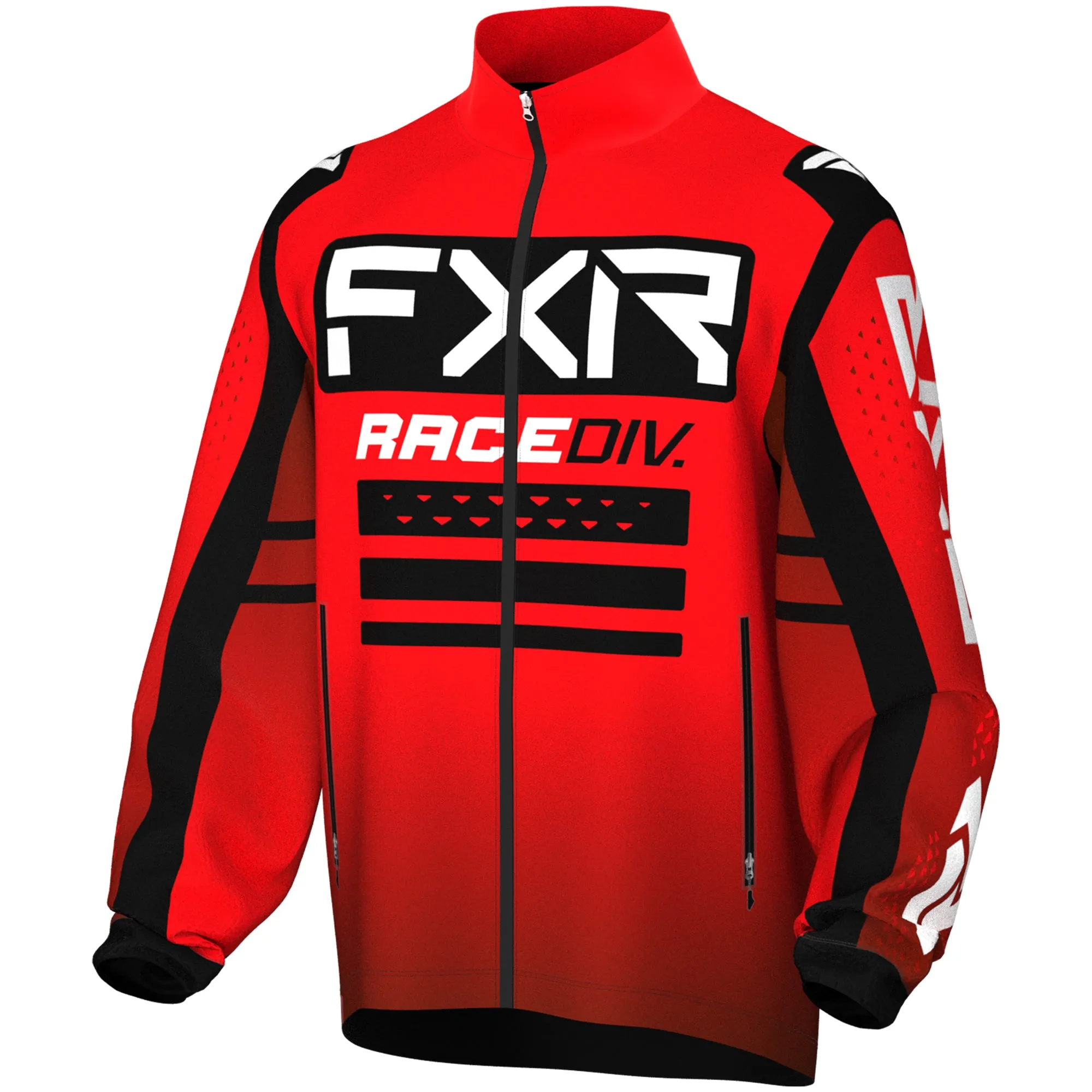 FXR  Mens RR Lite Snowmobile Jacket Lightweight Water Resistant Warm Red Black