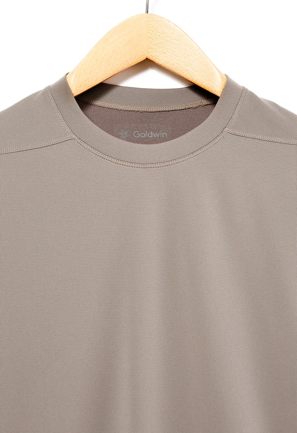 Goldwin Men's WF-Quick Dry T-Shirt - Ash Brown