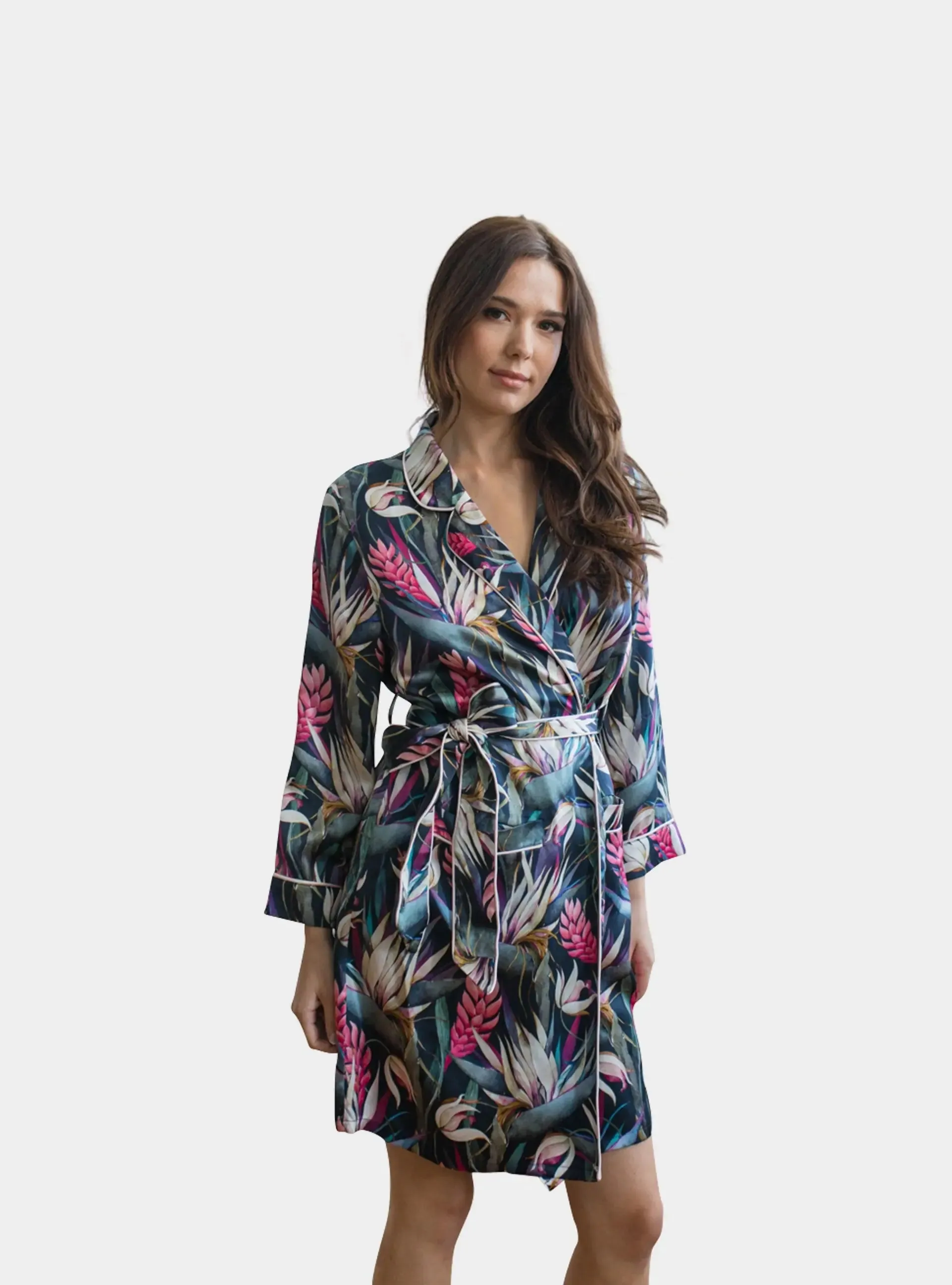 JARDIM BOTANICO SILK ROBE