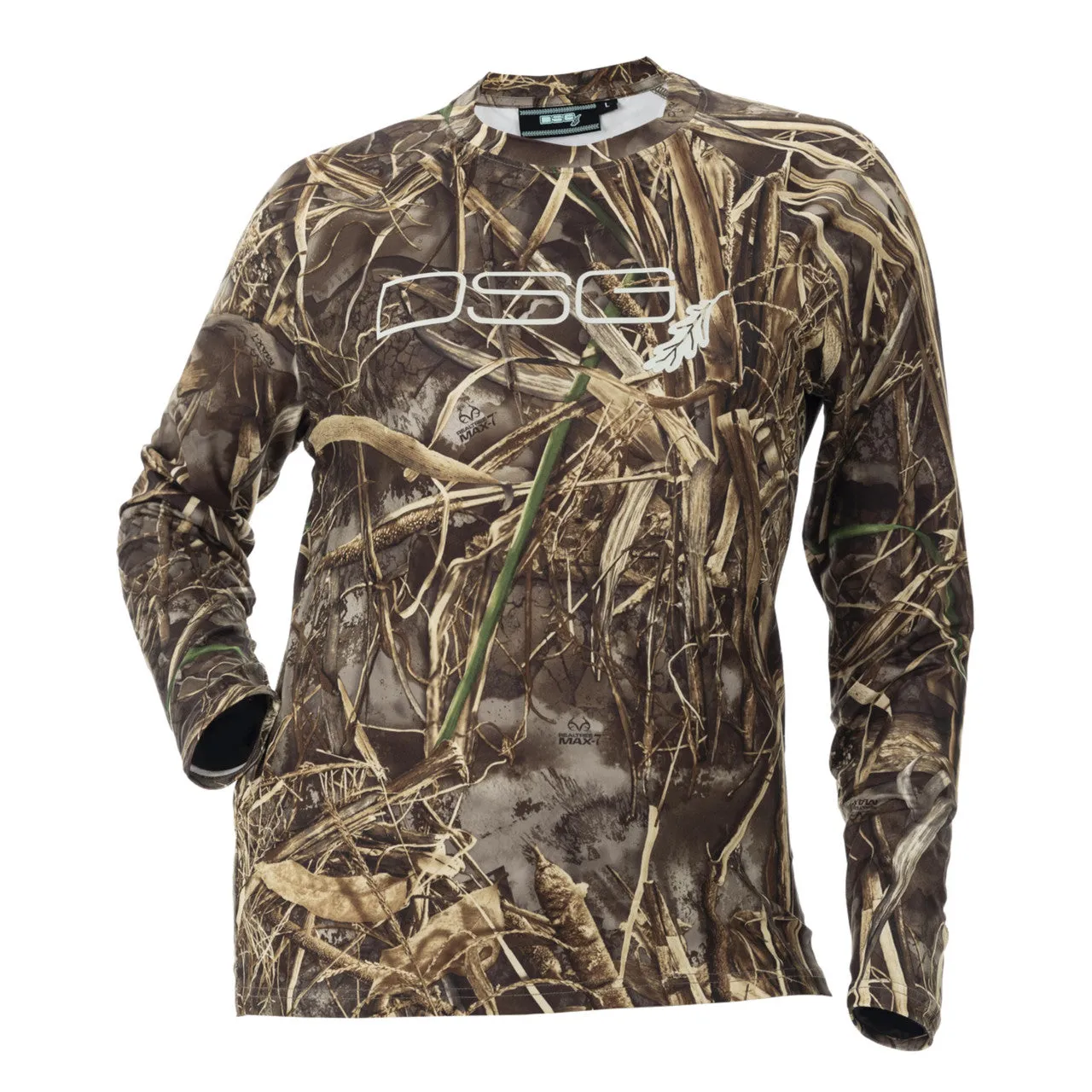 Long Sleeve Camo Tech Shirt - UPF 50 