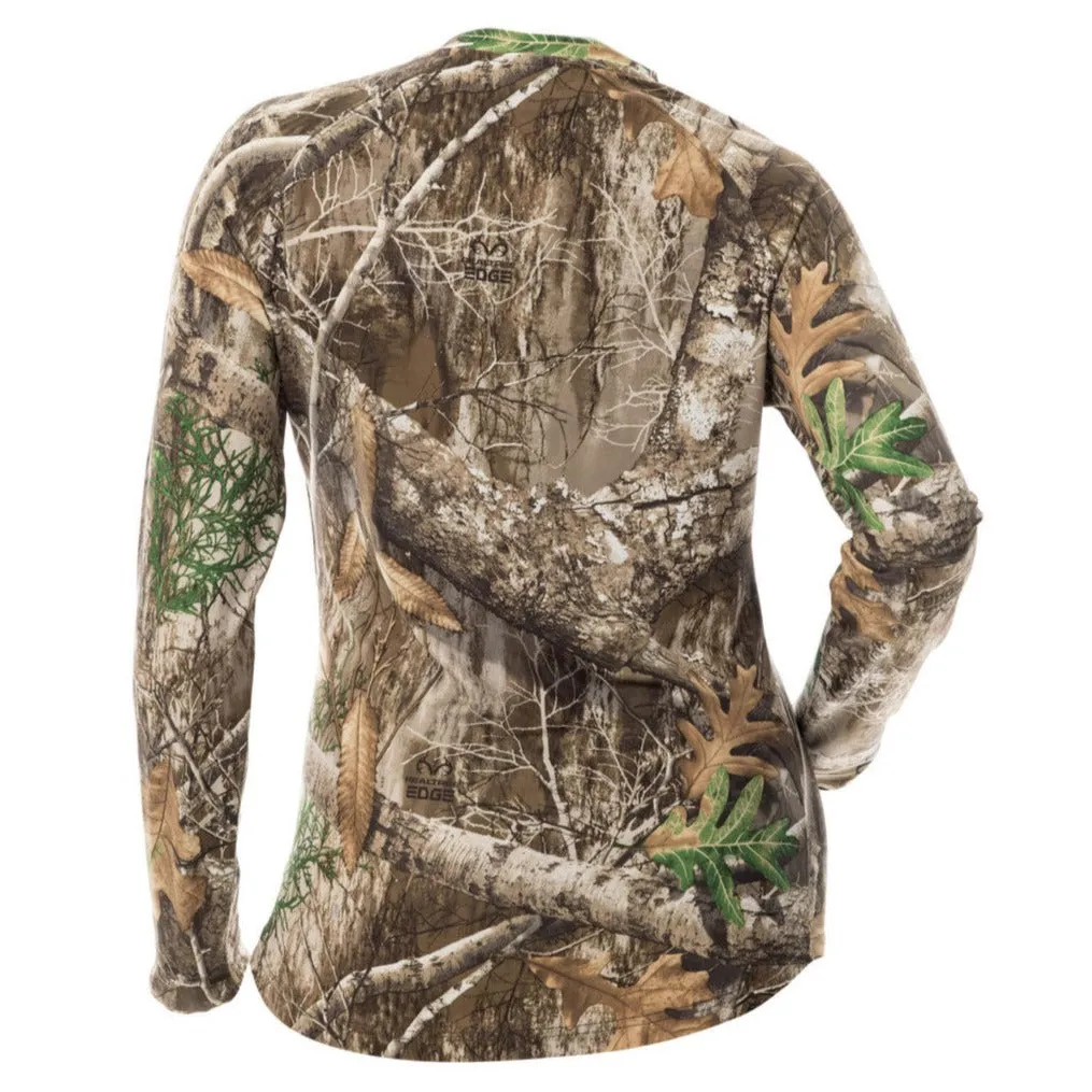 Long Sleeve Camo Tech Shirt - UPF 50 