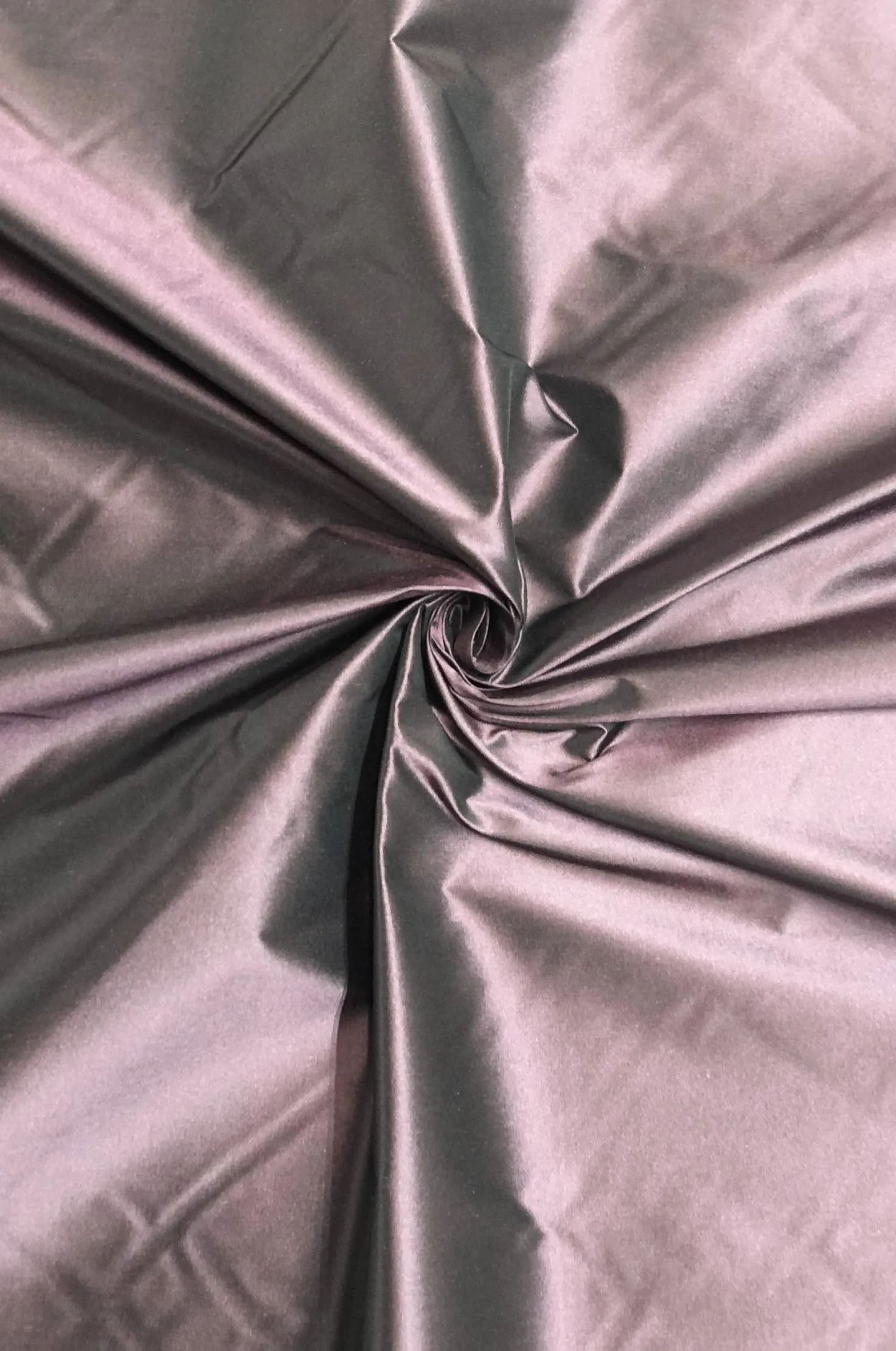 Mauve Wine Taffeta Silk Fabric