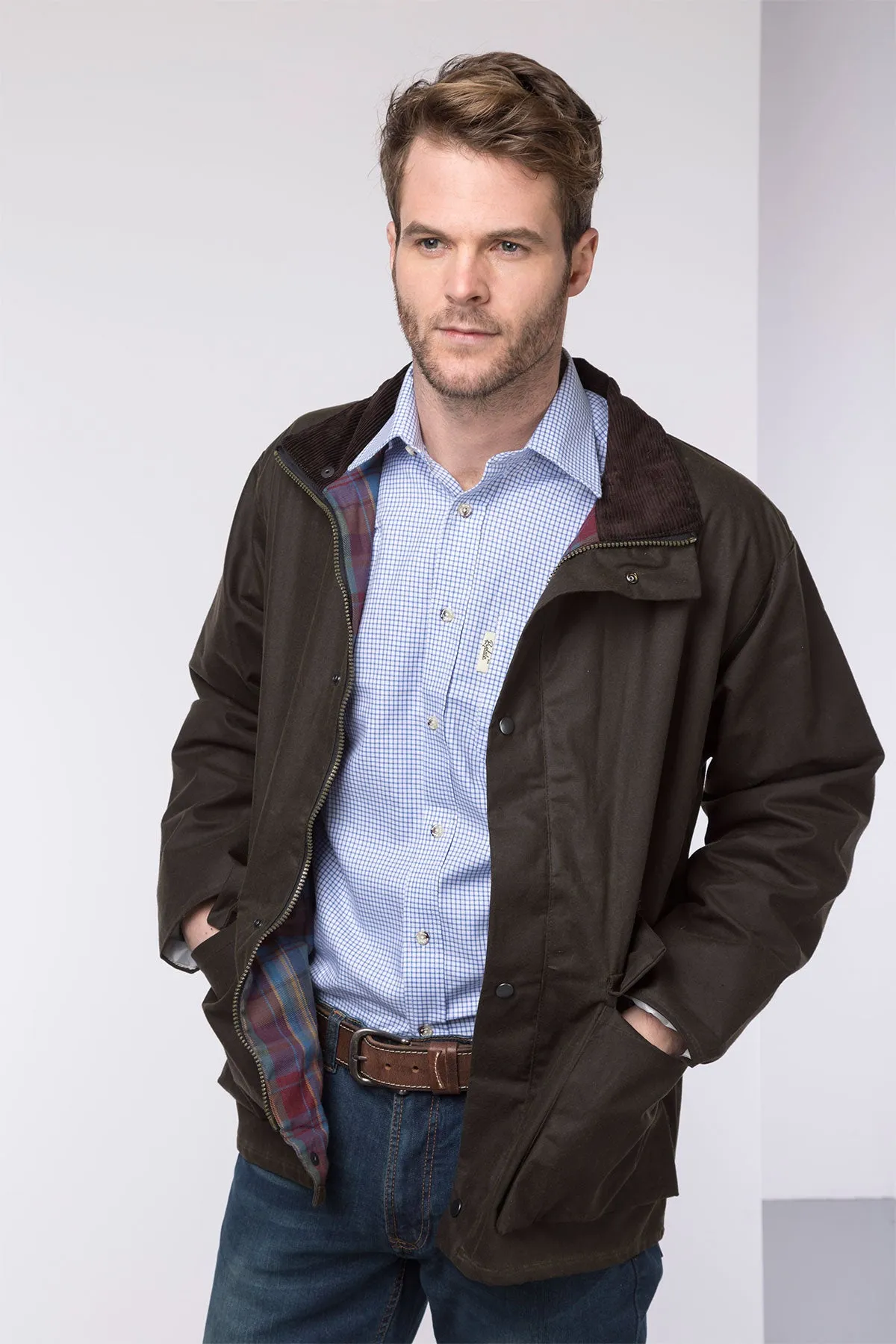 Men's Lightweight Wax Jacket - Cawood