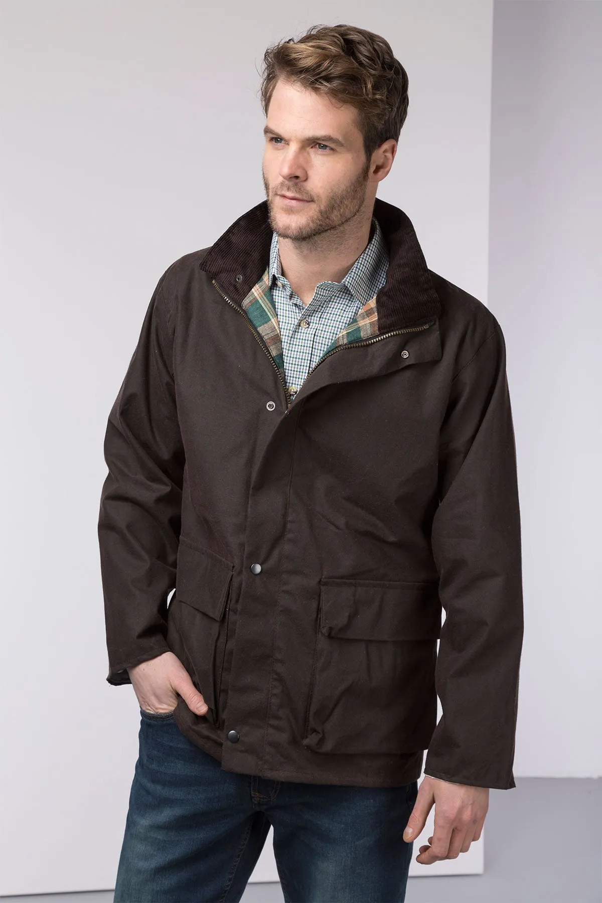 Men's Lightweight Wax Jacket - Cawood