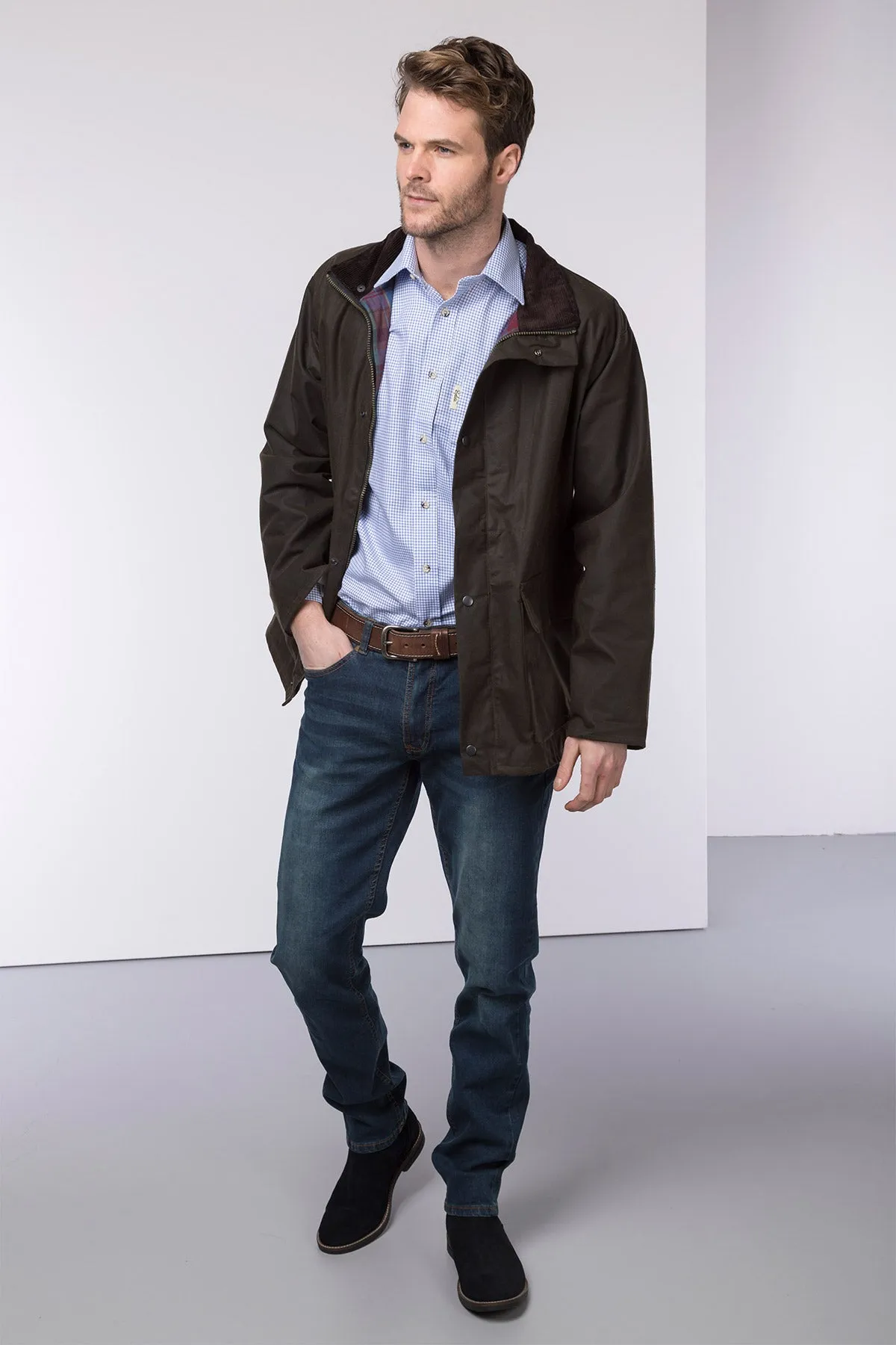 Men's Lightweight Wax Jacket - Cawood