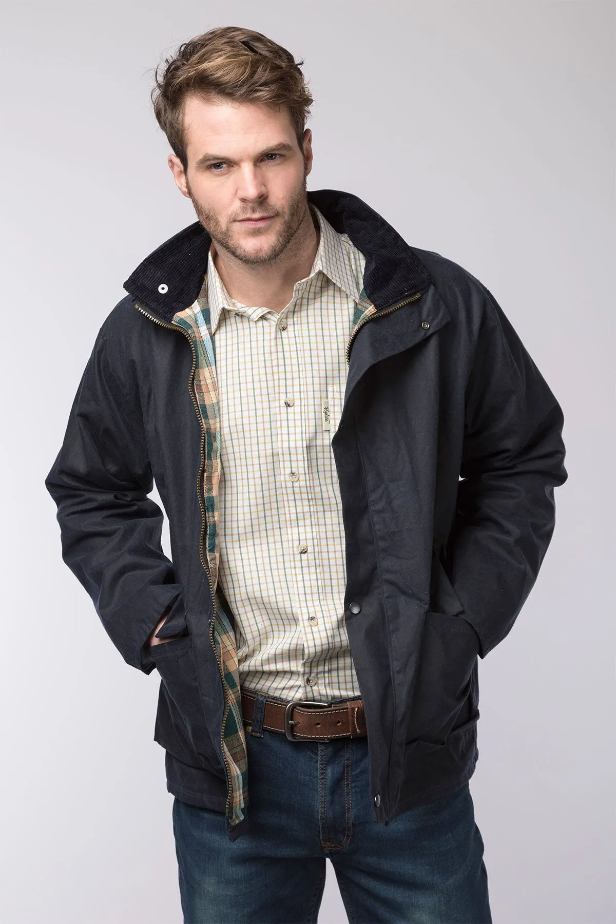 Men's Lightweight Wax Jacket - Cawood