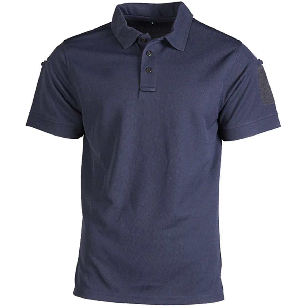 Mil-Tec Tactical Quick Dry Short Sleeve Polo Shirt Dark Blue