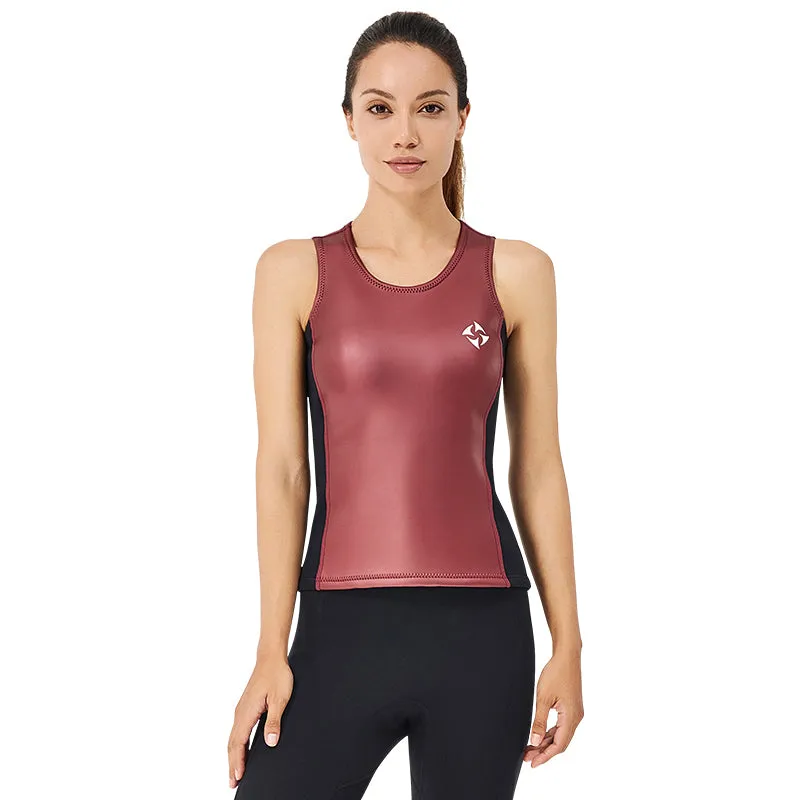 Neoprene Vest for Women | 2mm Sleeveless - quick dry