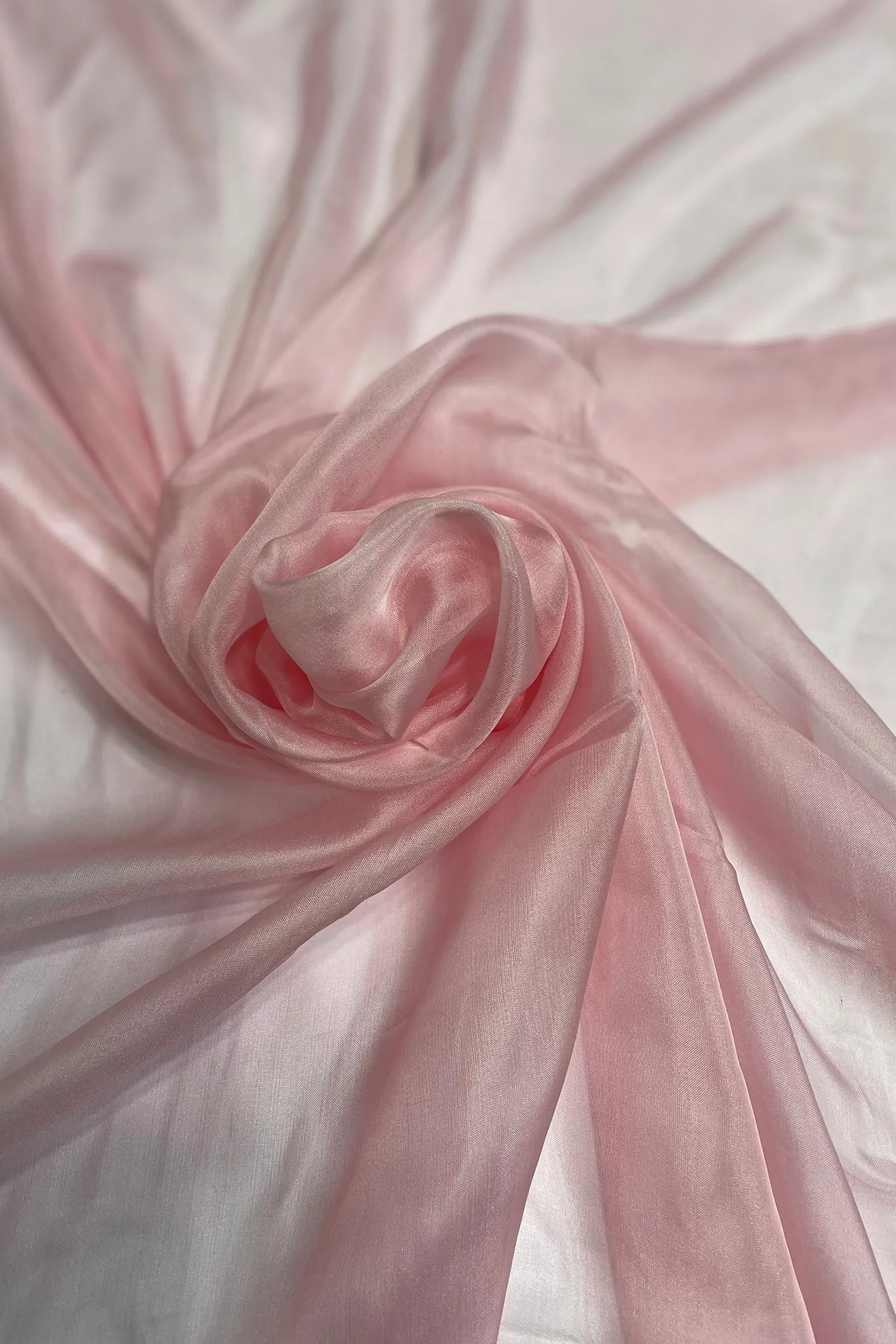 Orchid Pink Silk Chiffon