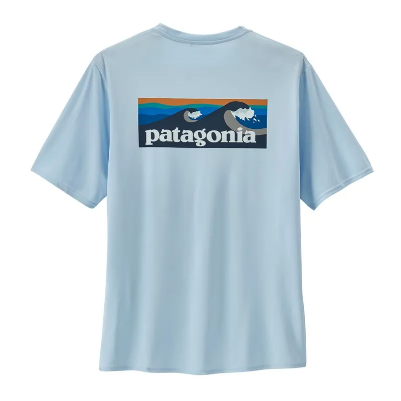 Patagonia 45355 Ms Short Sleeve Cap Cool Daily Graphic Shirt - Waters