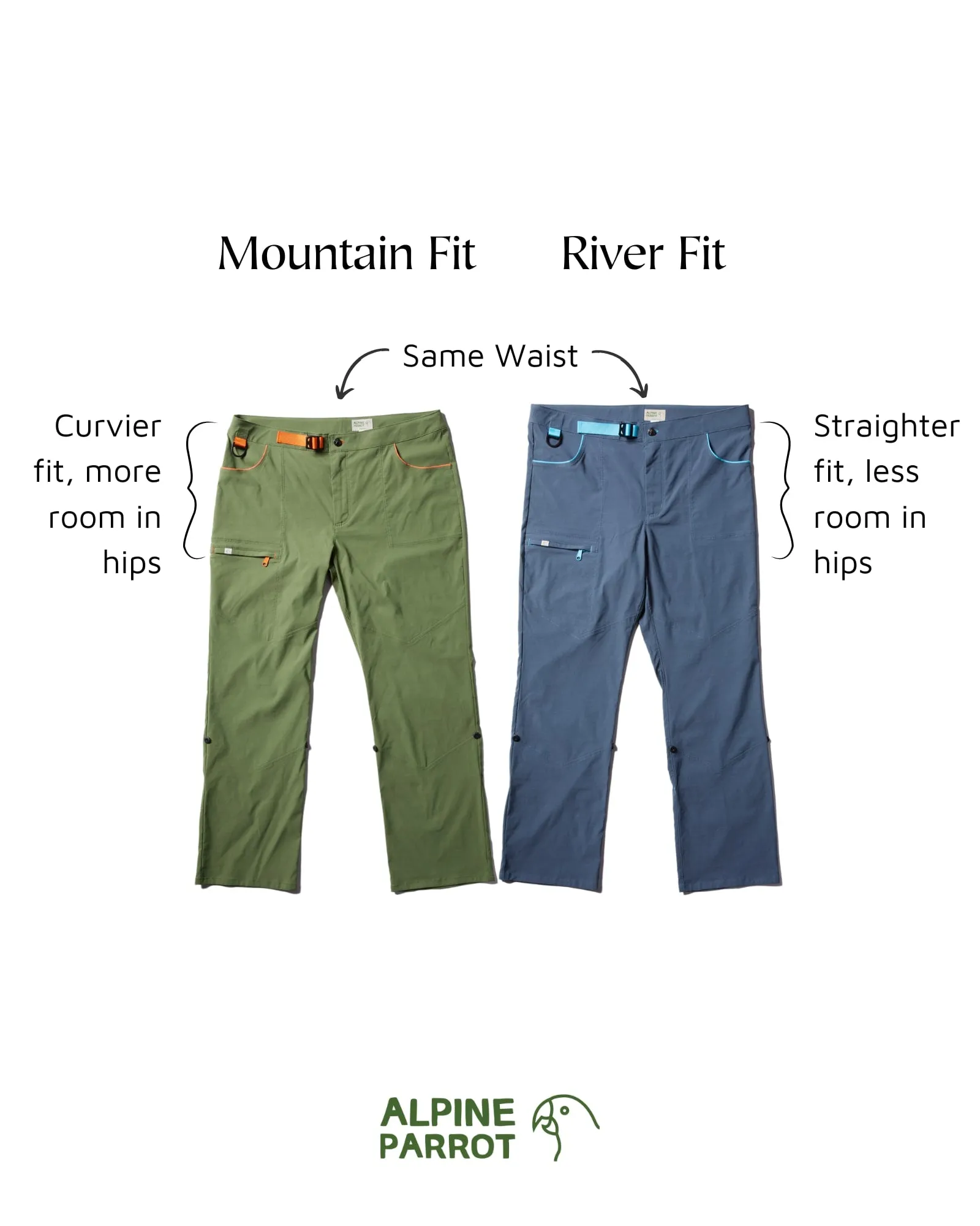 Ponderosa Pants (Mountain Fit) | Slate Gray