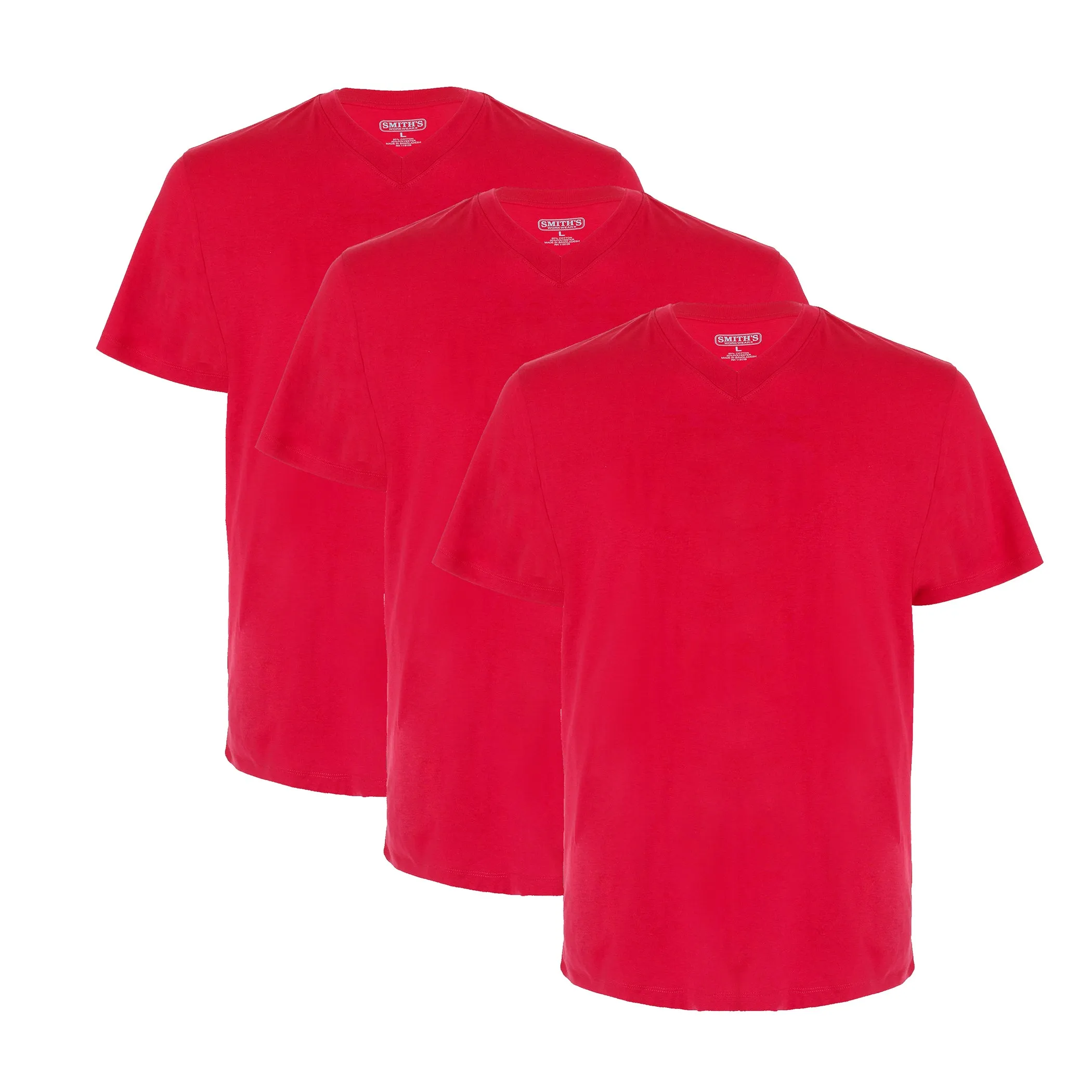 QUICK DRY V-NECK TEE 3-PACK