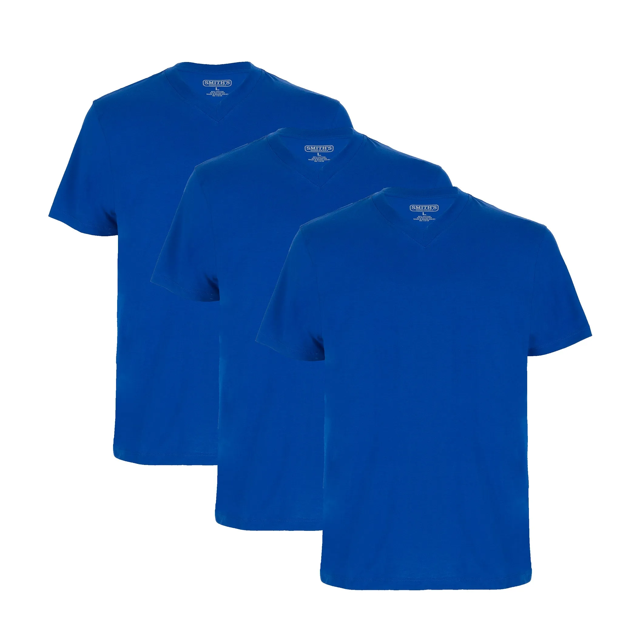 QUICK DRY V-NECK TEE 3-PACK