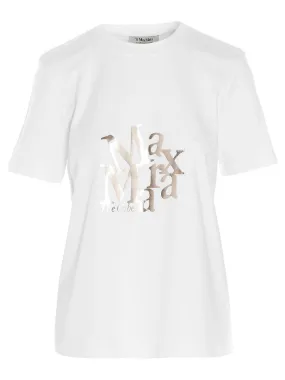 'S Max Mara Logo Print Crewneck T-Shirt