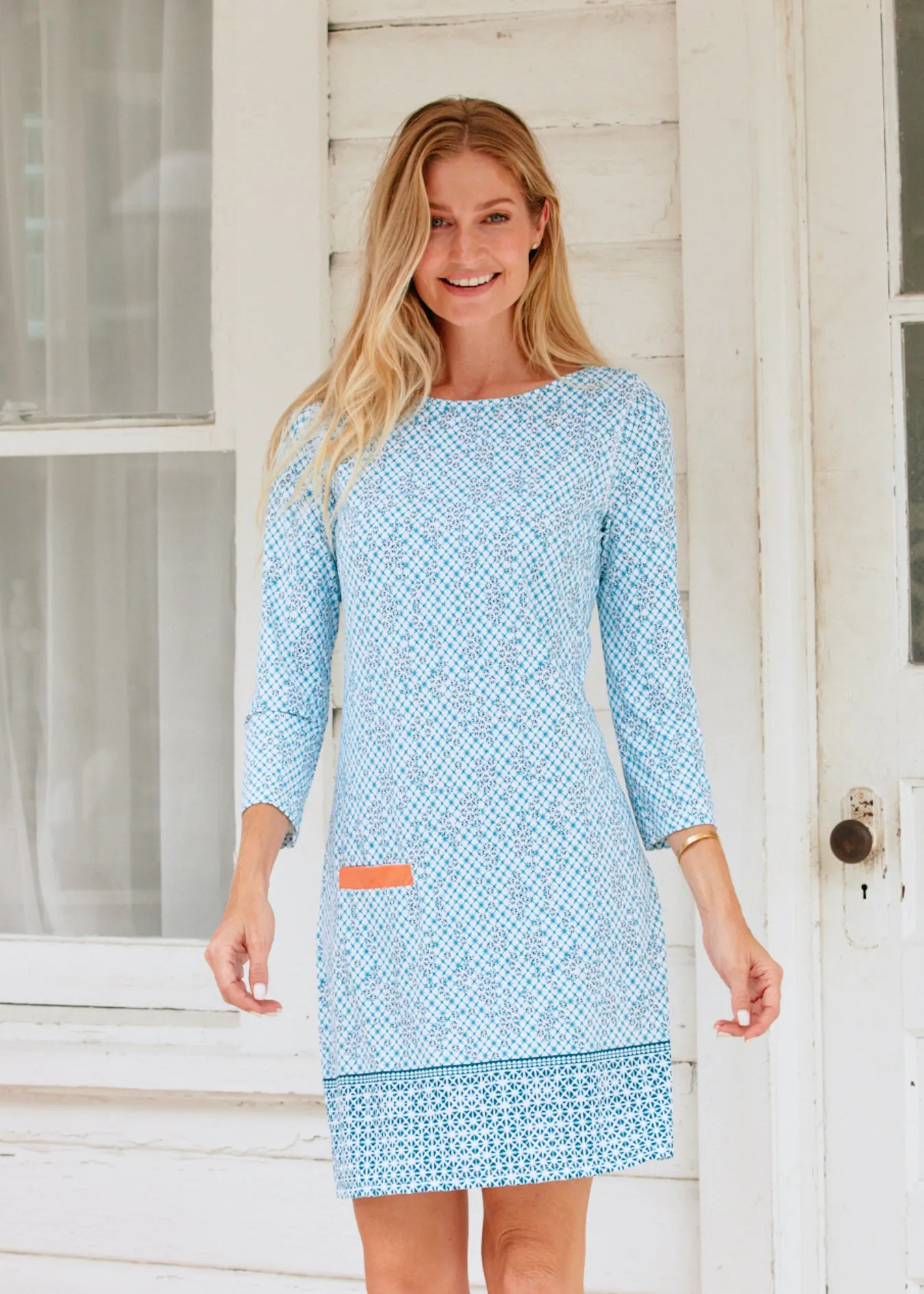 Sag Harbor Cabana Shift Dress