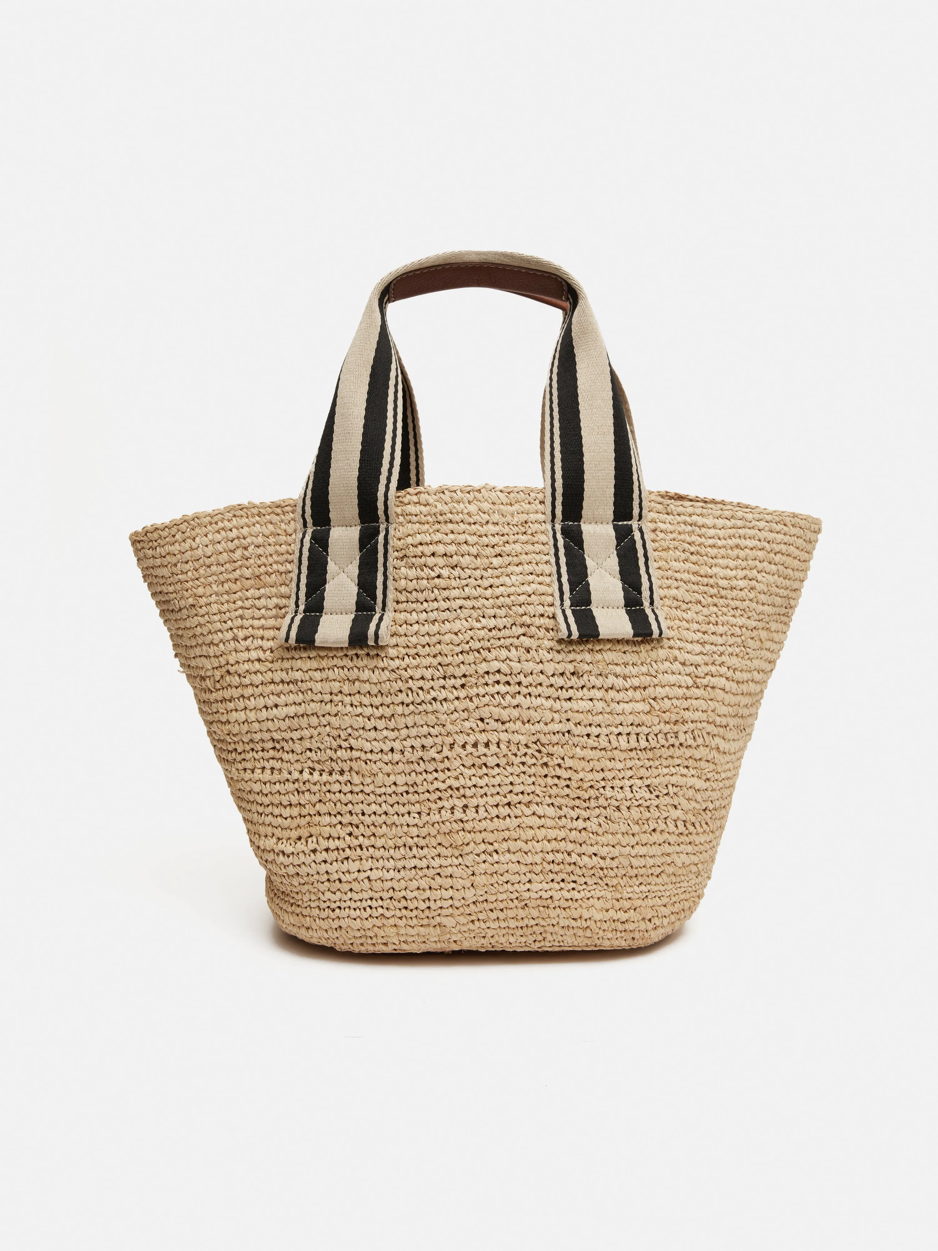 Soft Raffia Tote | Natural