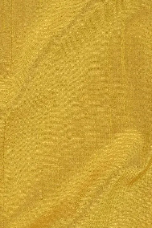 Sunflower Yellow Silk Shantung 54" Fabric