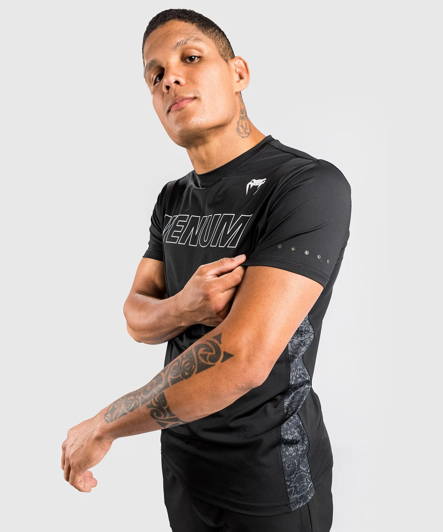 Venum Classic Evo Dry Tech T-Shirt - Black/White