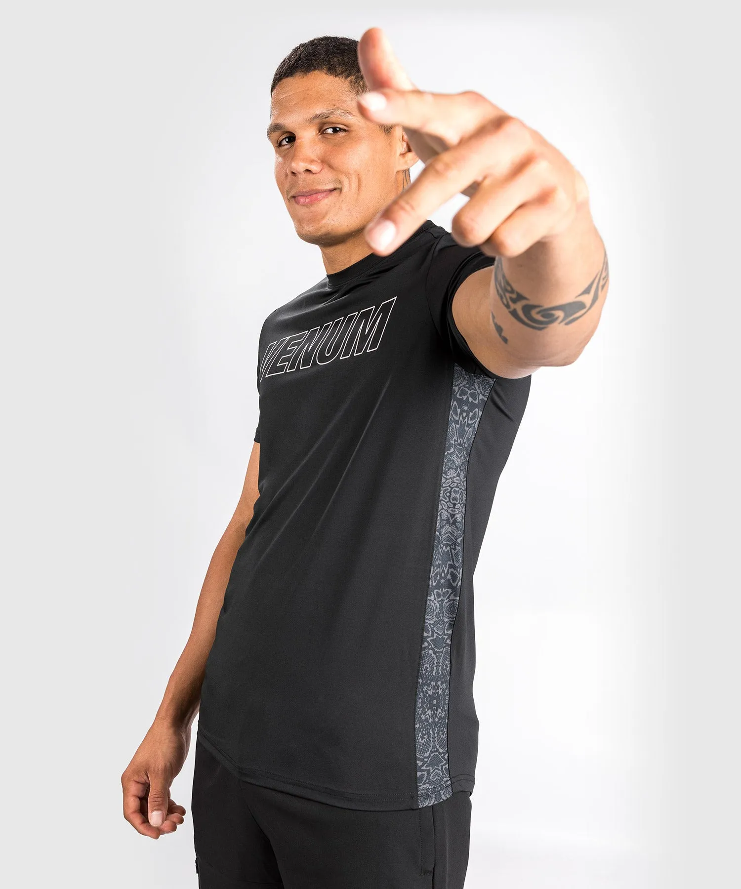 Venum Classic Evo Dry Tech T-Shirt - Black/White