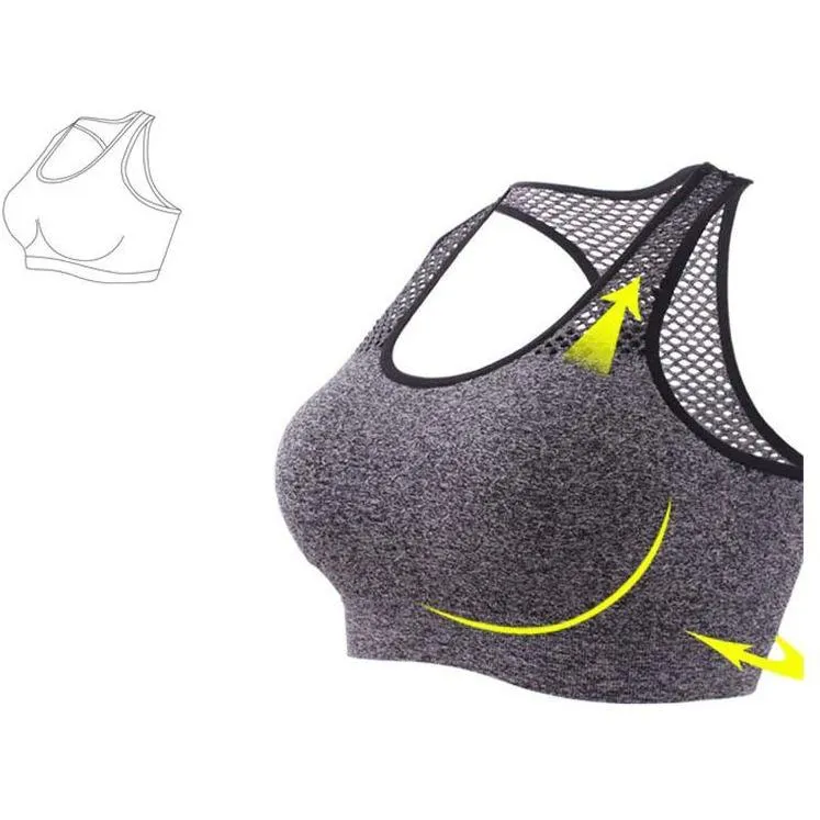 Women Breathable Quick Dry, Sweat Absorbing, Seamless Sports Bra